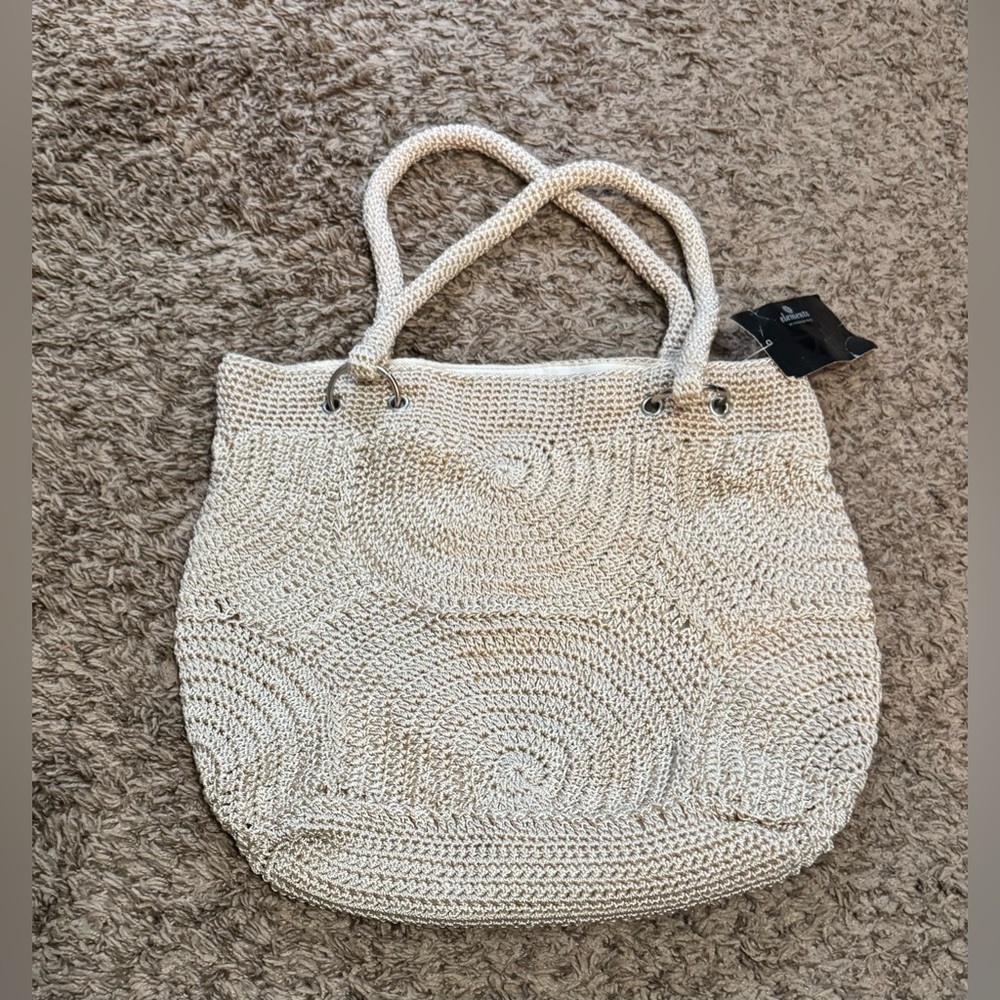 Cream Tote Bag